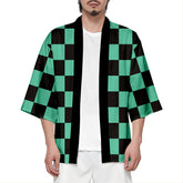 Demon Slayer Tanjiro Kamado 3D Printed Cape Halloween Carnival Suit - INSWEAR